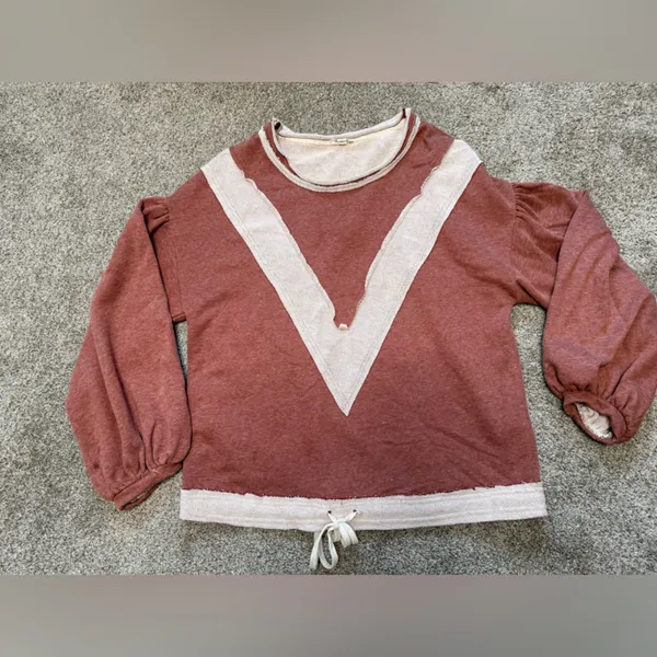 Desert Red & Tan Chevron Top – POL - Image 4