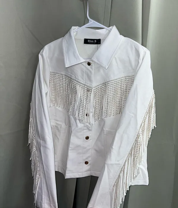 Western jacket White Size M - Image 4