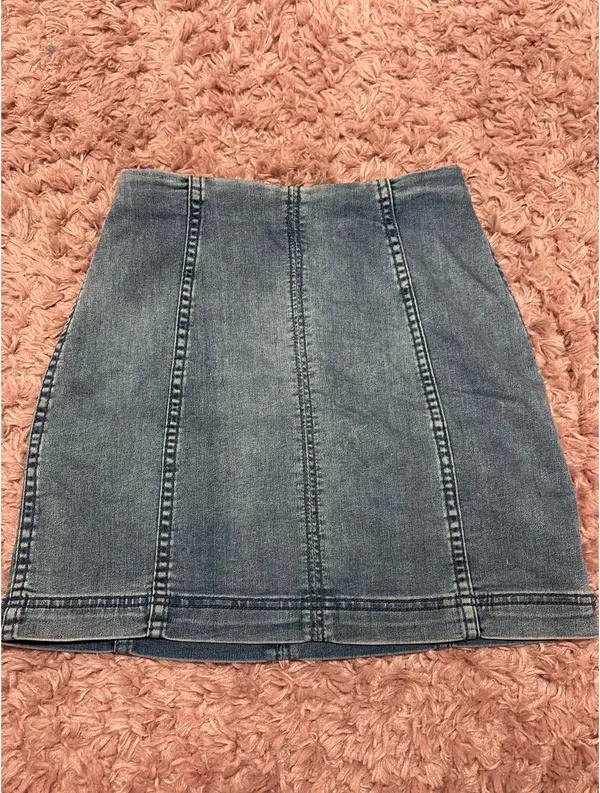 Free people Jean skirt - Image 2