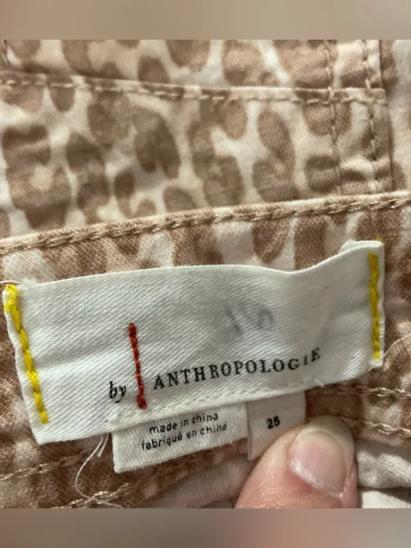 Anthropologie The Wanderer Leopard Pants Womens Size 25 - Image 7