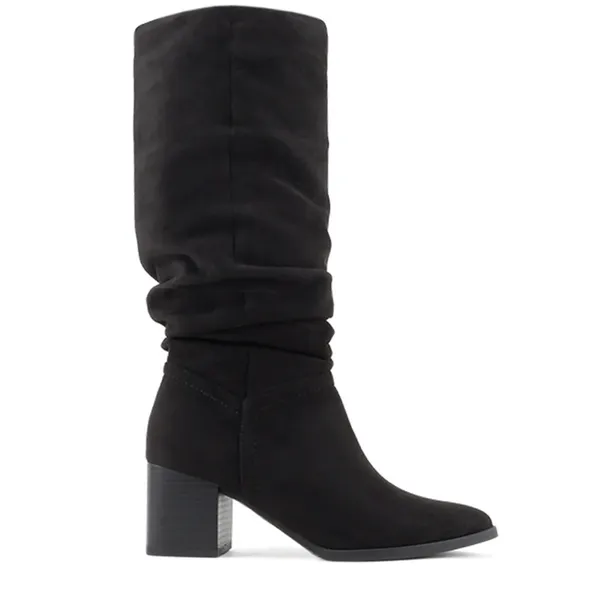 Soda Tall brown suede boots - Image 3