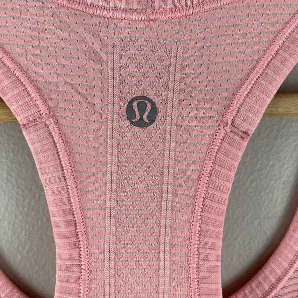 Lululemon Pink Taupe Swiftly Tech Racerback Athletic Workout Tank Top - Image 13