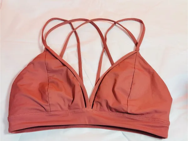 lululemon athletica Triangle Bralette in Burnt Orange - Image 4