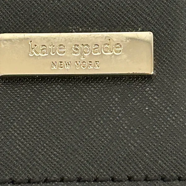 Kate Spade Black Crossbody Bag with Gold Accents - Image 4