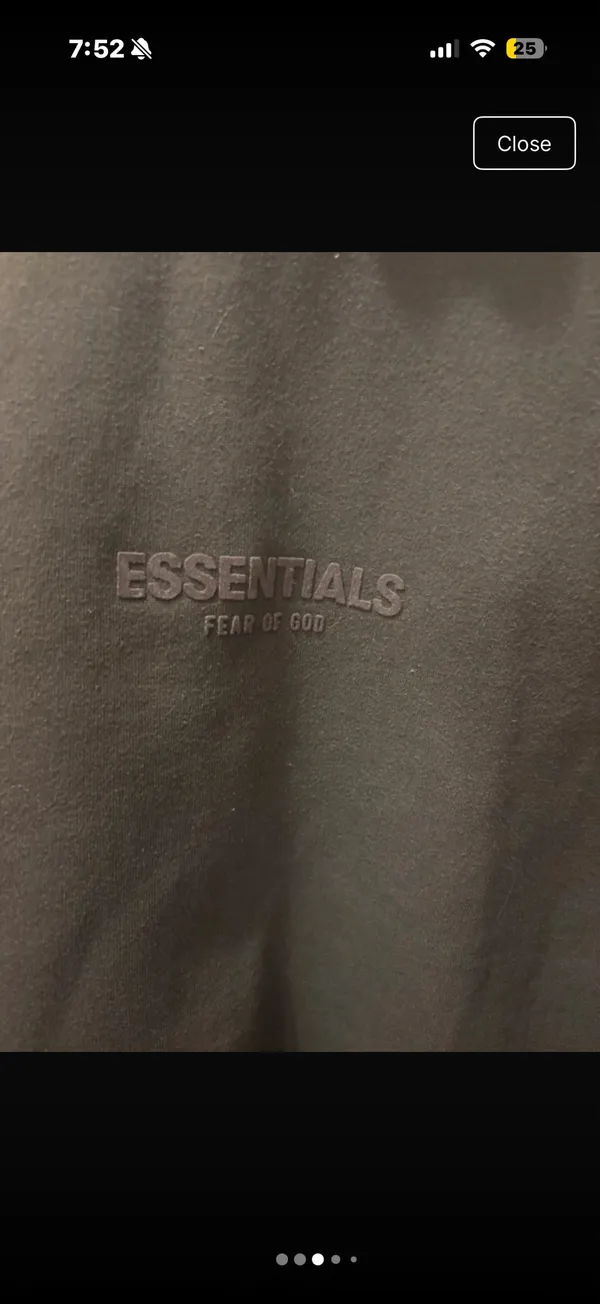 Essential fear of god crewneck size XL - Image 3