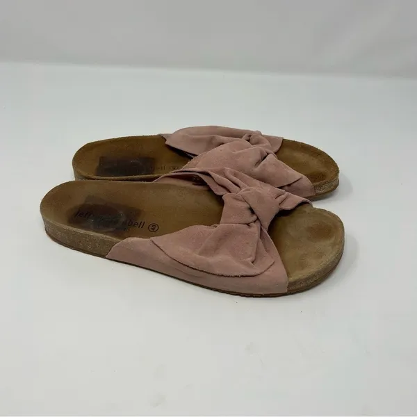 Jeffrey Campbell Bow‎ Tie Slides Pink Sz 40 - Image 3