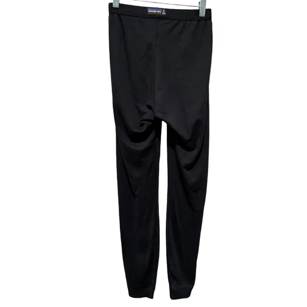 Patagonia Capilene Pants Womens XS Base Layer Lightweight Black Full Length - Image 2