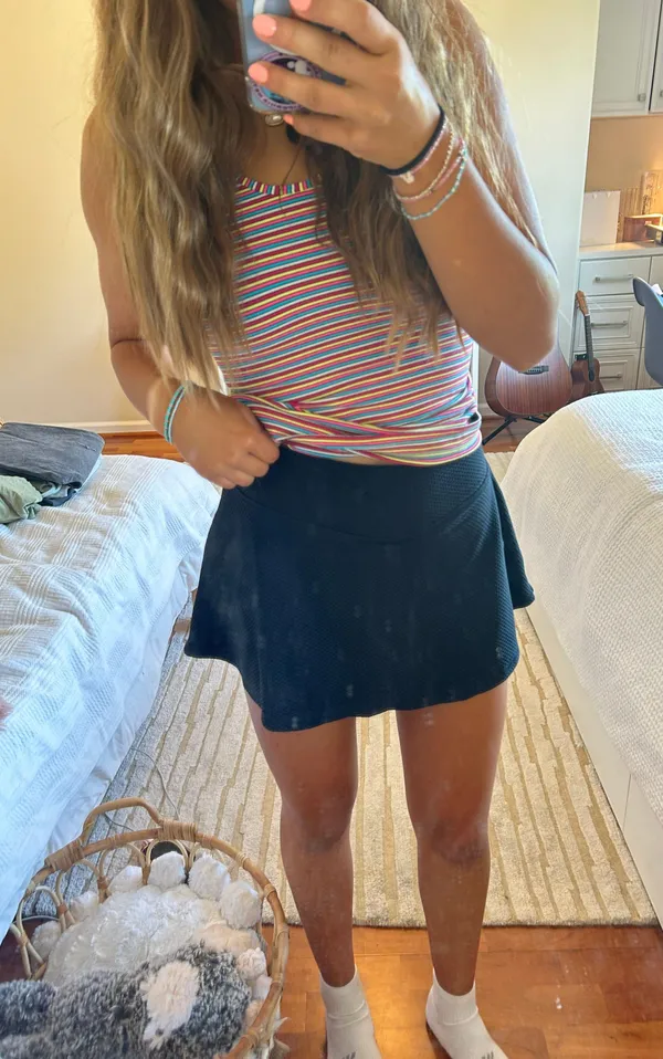 Black Athletic Skirt - Image 2