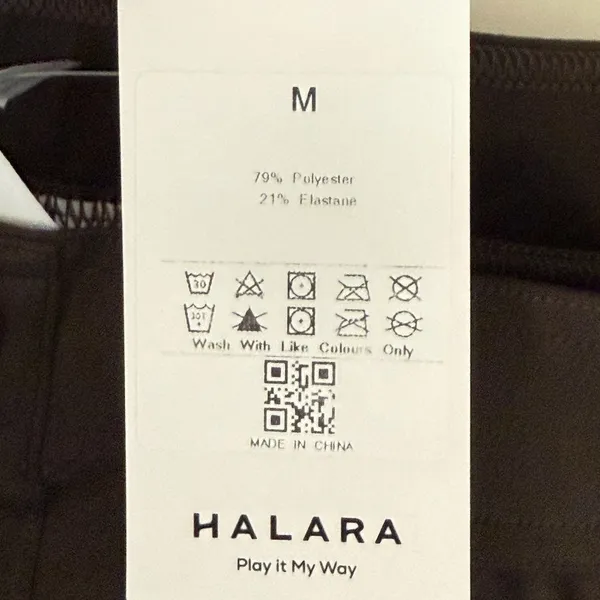 NWT Halara High Waist Button Straight‎ Leg Casual Pants Medium - Image 8
