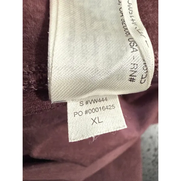 Vuori Clean Elevation Legging Claret Heather Purple High Rise‎ VW444 Womens XL - Image 6