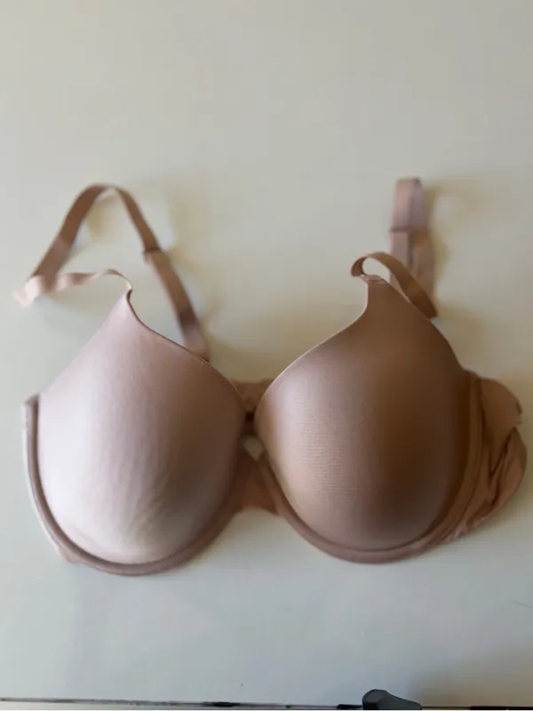 Lot of 2 Calvin Klein 36C Underwired Bra black and beige adjustable straps - Image 4