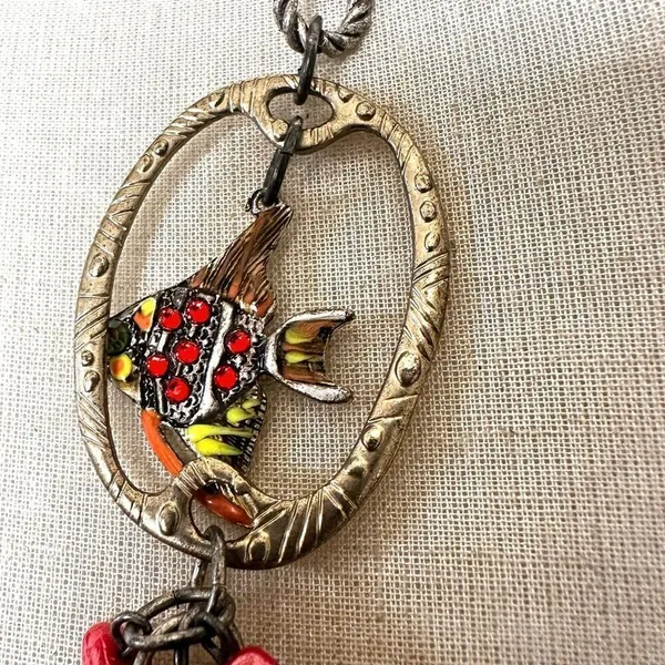 Chico’s long ocean charm necklace - Image 2