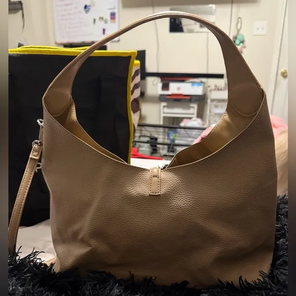Women shoulder‎ bag Tan - Image 2