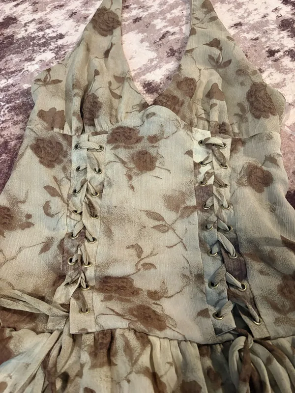 Mini dress Green Size M - Image 3