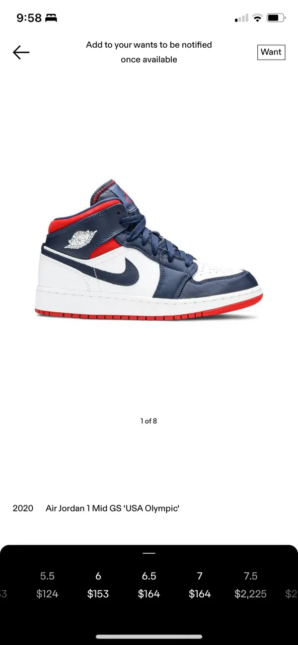 Jordan 1 Mid USA - Image 6