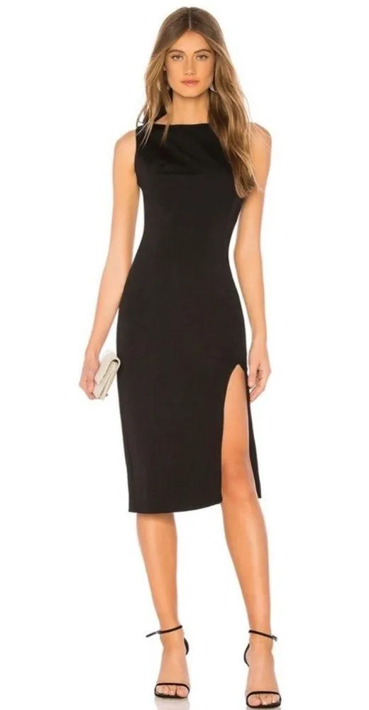 Elegant nbd Black Sleeveless Dress - Image 2
