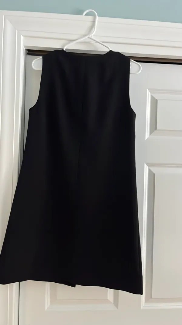 J crew button shift dress in black - Image 3