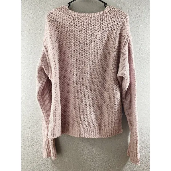 Free People Purple Coco V Neck Knit Sweater - Image 14
