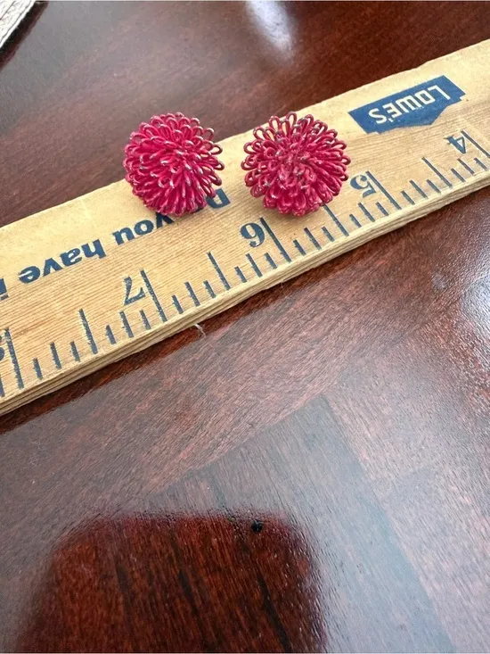 Vintage Pierced Earrings - Image 2