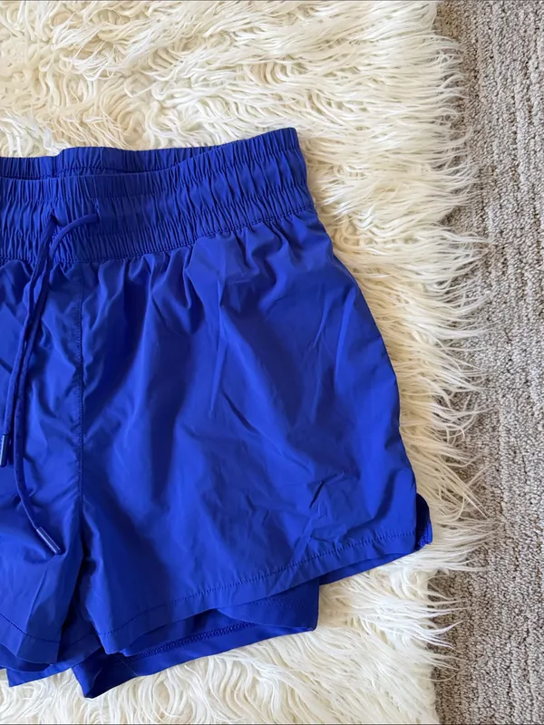 Spyder Active Woven Lined Athletic Shorts Blue - Image 5