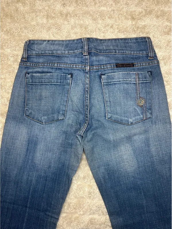 Citizens of Humanity Ingrid 'Traveler #072' medium wash bootcut denim jeans Y2K - Image 11