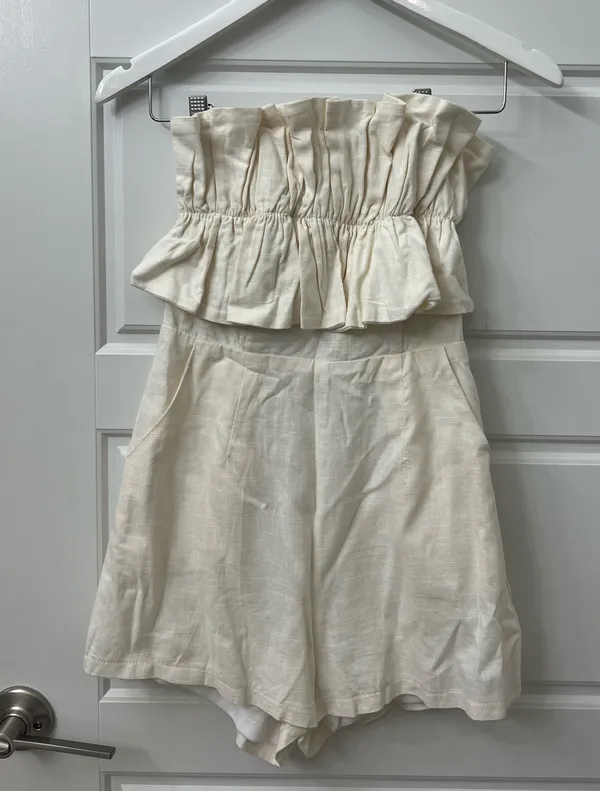 Princess Polly Linen Romper - Image 3
