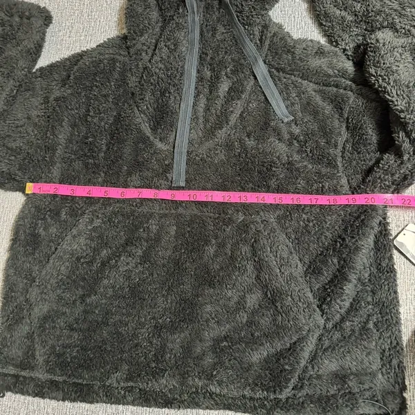 Free People Movement Faux Fur 1/4 Zip Pullover - Image 13
