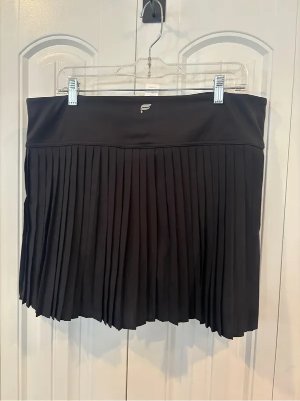 Fabletics black pleated skort size XXL - Image 2