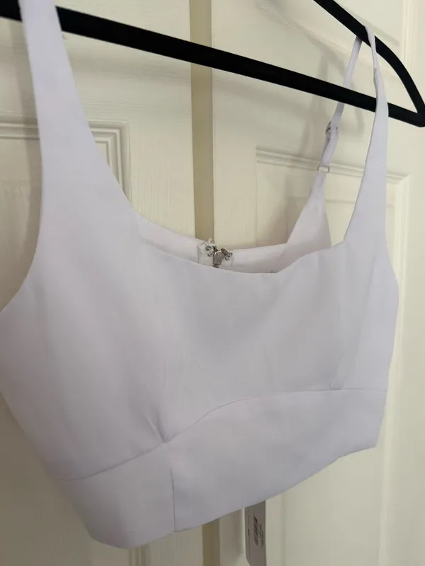 NWT SNDYS. Zanita Set White Top and Skirt Two-Piece Set US Size 4 - Image 5