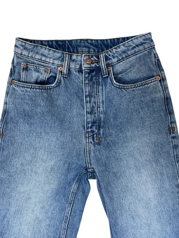 Ksubi Women's Brooklyn Straight Leg Jeans in Lifetime Wash Size 26 Gently Used - Image 3