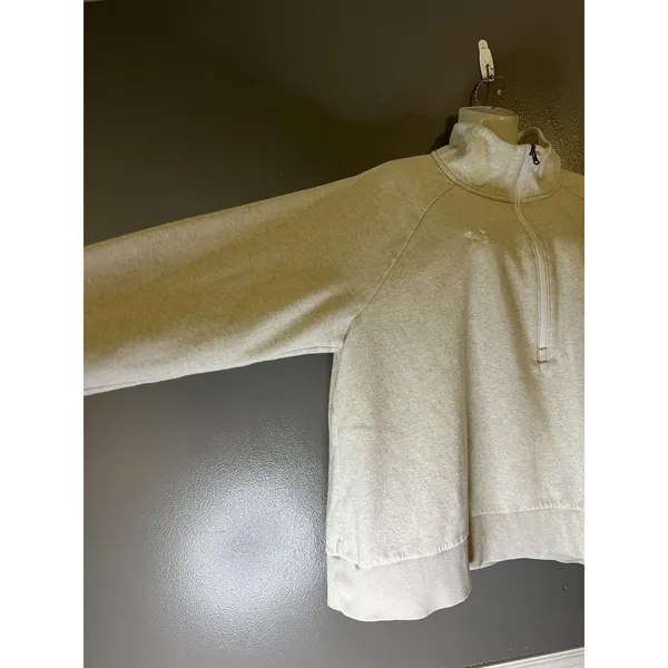 Under Armour Sweatshirt Womens 2X Gray 1/4 Zip Fleece Pullover Mock Neck - Image 4