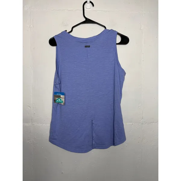 NEW Columbia Womens Cades Cape Tank Top Purple Size Medium - Image 3