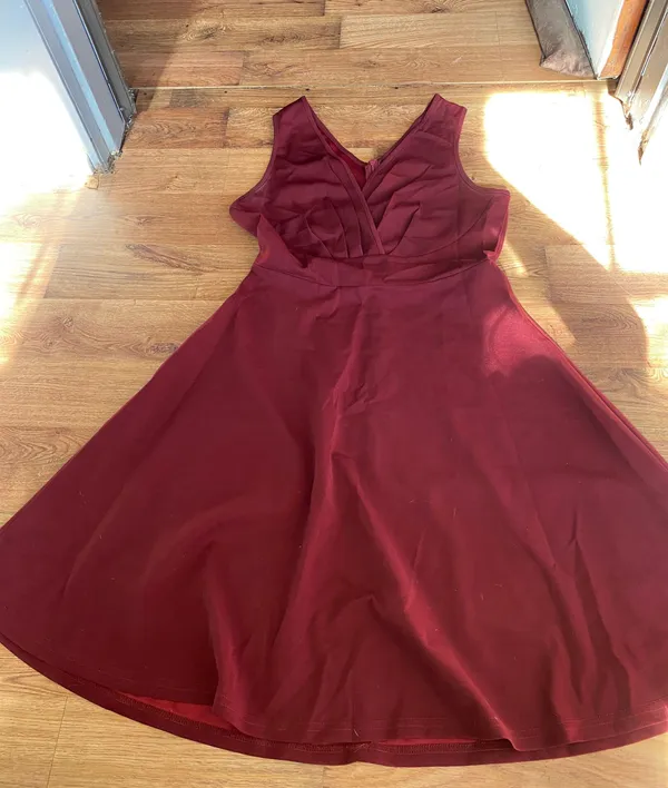 Maroon Dress - Image 2