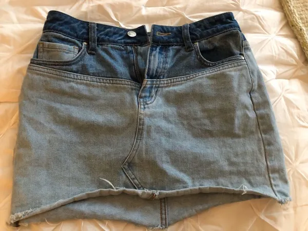 PacSun Multi color denim skirt - Image 3
