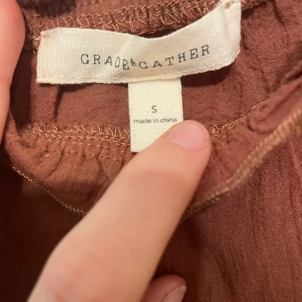 Grade and gather ribbed cami - Image 2