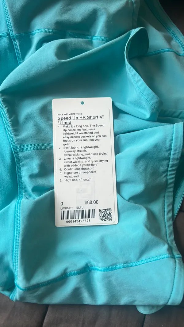Lululemon Speed Up Shorts - Image 4