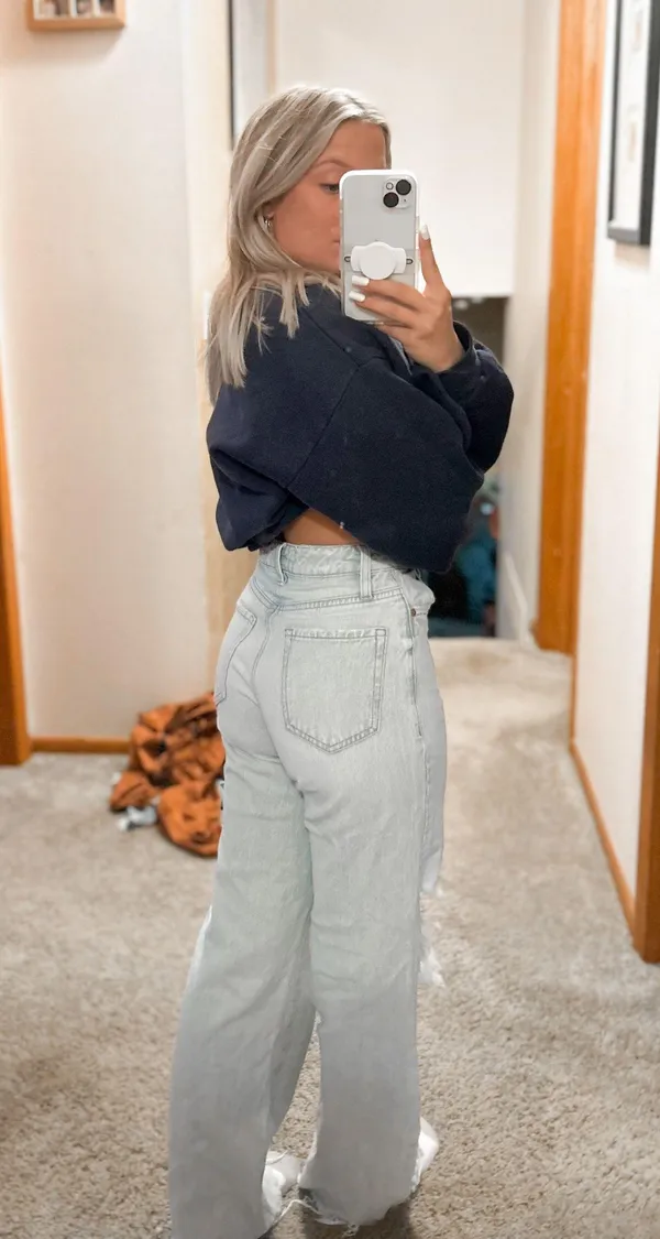Garage wide leg jeans - Image 3
