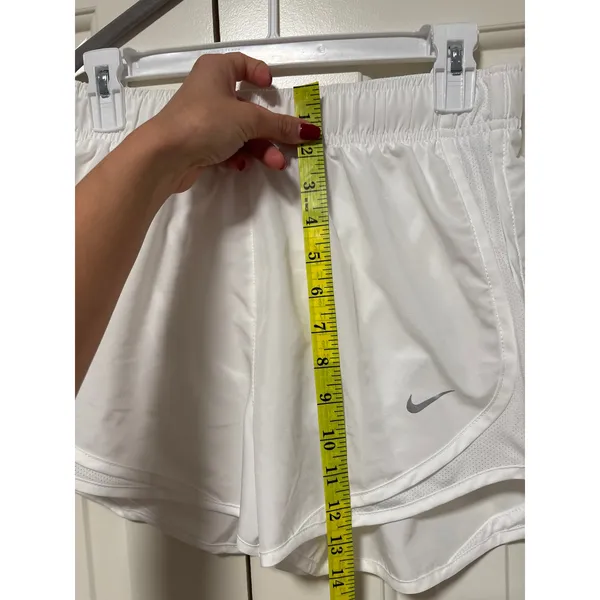 Nike Tempo White Dri-FIT Running Shorts S - Image 4