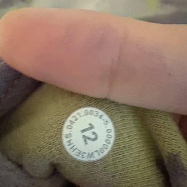 LULULEMON All Yours Hoodie Orbital Tie Dye Mauve Grey Multi‎ Size 12 - Image 7