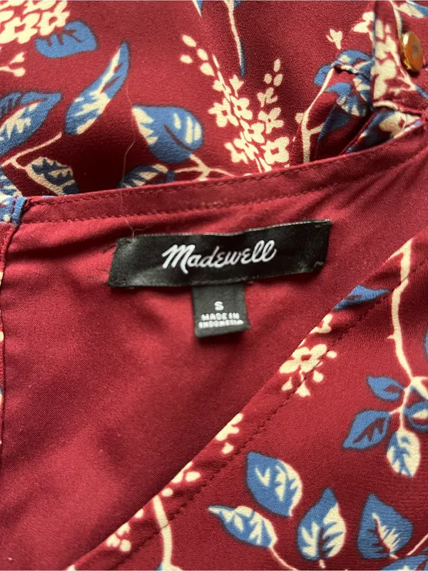 Madewell Button-Back Dress in Antique Flora - Image 9