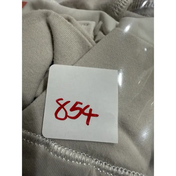 Lululemon Run Warm Up Crew Long Sleeve 1/2 Zip Back White Dune Women's Sz 6‎ - Image 7