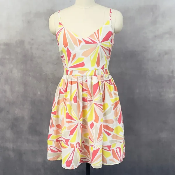 Hutch Sundress Women Size 8 Colorful Mod‎ Indie Resort Brunch Garden Party - Image 15