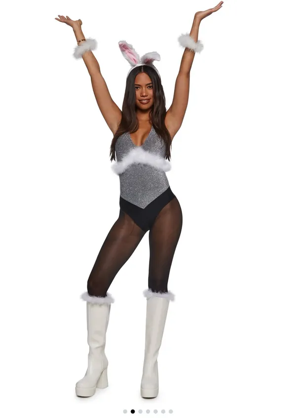 Dolls Kill Mean Girls Bunny Costume - Image 3
