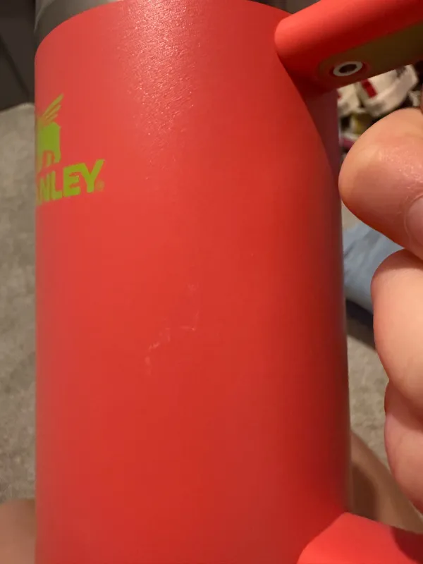 Stanley Quencher H2.0 30 oz FlowState tumbler Hibiscus colorway - Image 2