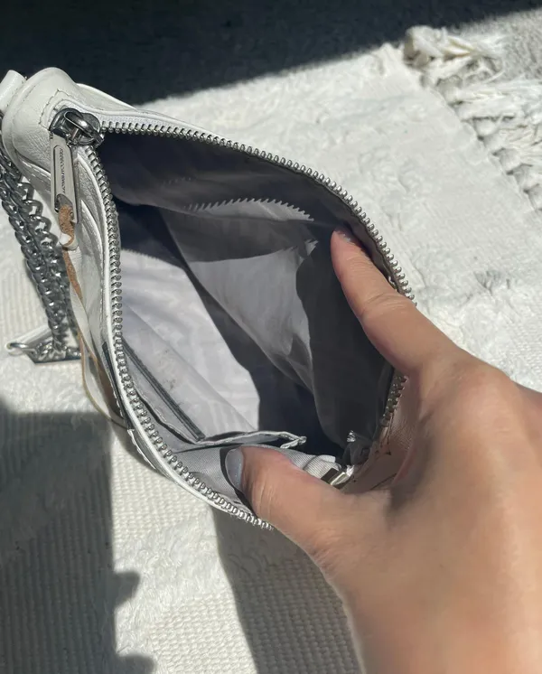 White Mini Mac Crossbody - Image 10