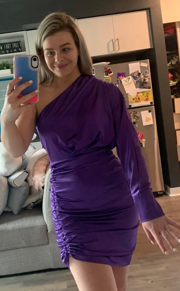 VICI One Shoulder Dress - Image 6