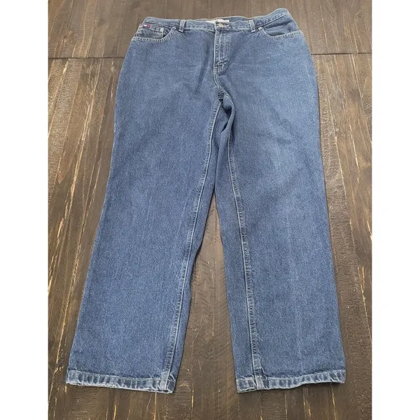 Tommy Hilfiger Womens Vintage Jeans Size 14 A29 100% Cotton Denim - Image 3