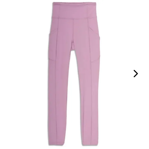 Nwot Lululemon Align™ High-Rise Pant 25” — Velvet Dust - Image 4