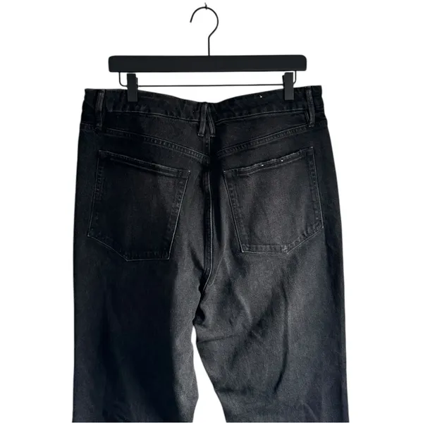 Good American Good Boy Washed Black 34‎ Jeans - Size 15 - Image 6