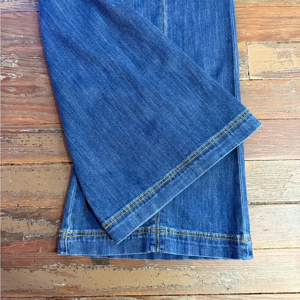 Anthropologie Pilcro and the Letterpress Wide Leg Cropped Jeans ~ Size 26 💛🍄 - Image 11